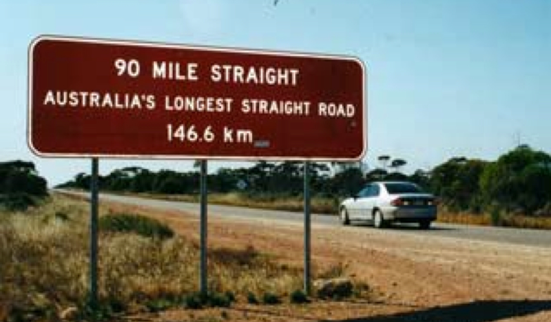 Illustration for article titled The Longest Straight Roads In The World